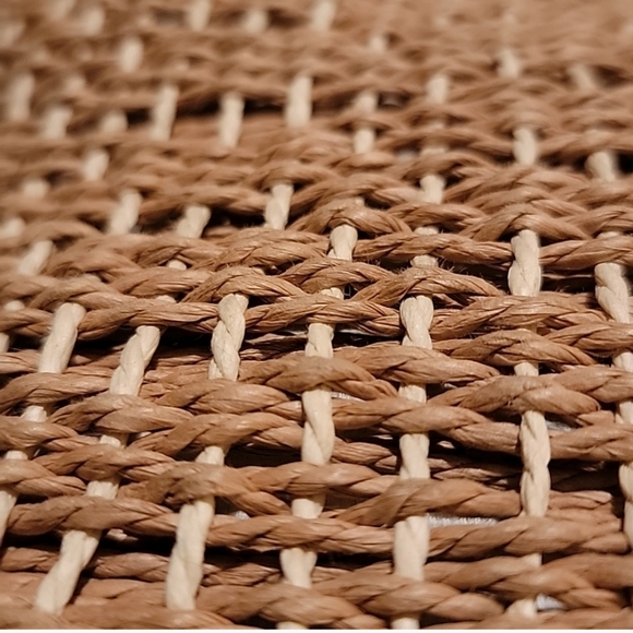 💜VINTAGE💜 BRIGHTON Woven Jute Handbag - Picture 15 of 15